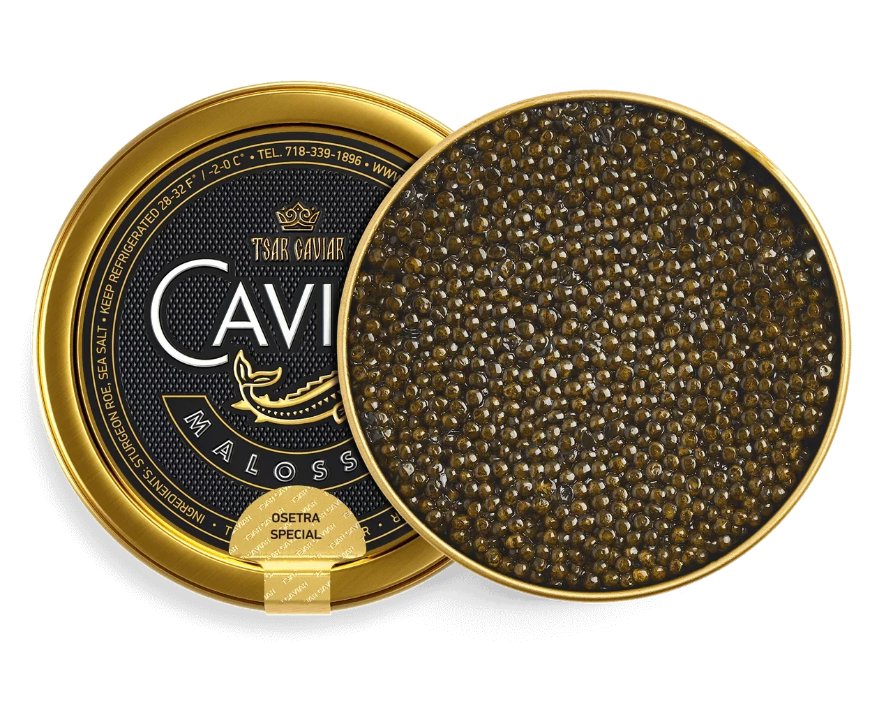 Osetra Special Caviar - 0.9 oz (28g) - in Metal Jar