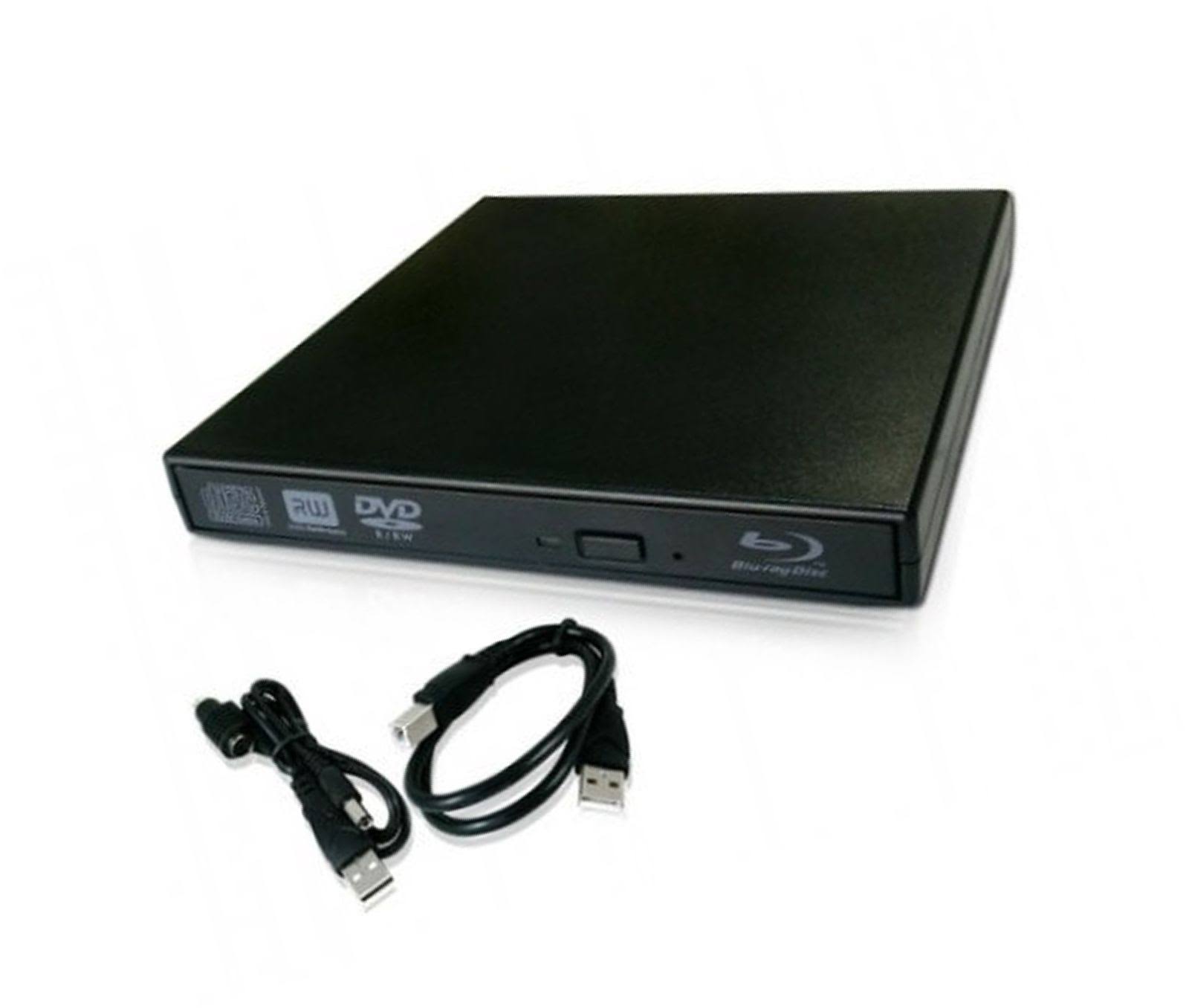 Epartsdom BLU-RAY Player External USB DVD RW Laptop Burner Drive