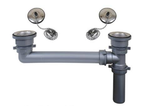Scandvik 10310P Double Sink Drain Kit