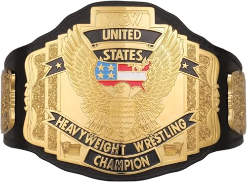 WCW United States World Heavyweight Wrestling Championship Title Belt Replica Universal Championship Title Adult Size