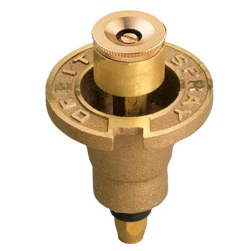 Orbit Brass 180 Degree Half Spray Pattern Pop-Up Yard Sprinkler Head - 54071