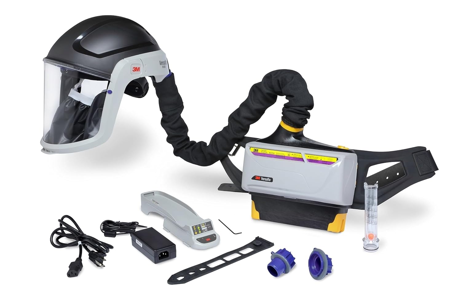 3M PAPR Respirator, Versaflo Powered Air Purifying Respirator Heavy Industry Kit, TR-800-HIK, Intrinsically Safe, NIOSH