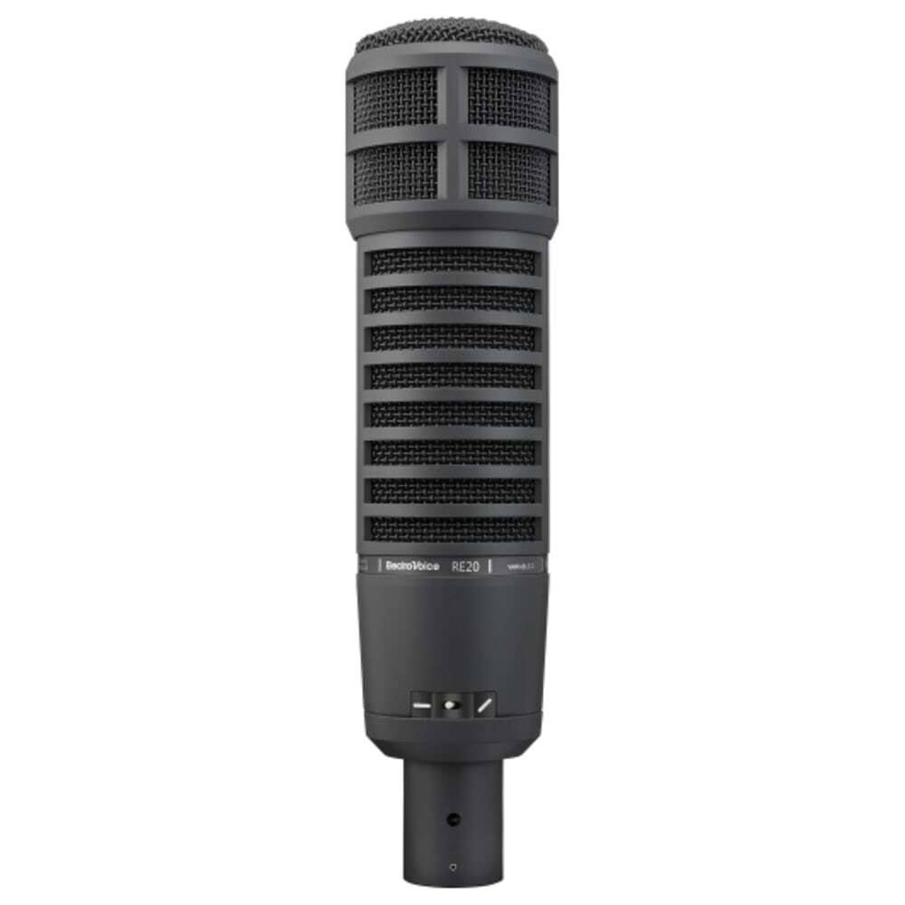 Electro-Voice - RE20-BLACK Classic Variable-D Dynamic Cardioid Studio Microphone in Black