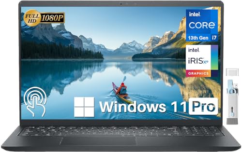 Dell 2024 Inspiron 15 3530 Touchscreen Business Laptop Computer, 15.6" FHD Anti-Glare Display, 13th Gen Intel 10-Core i7-1355U, 16GB RAM, 1TB SSD