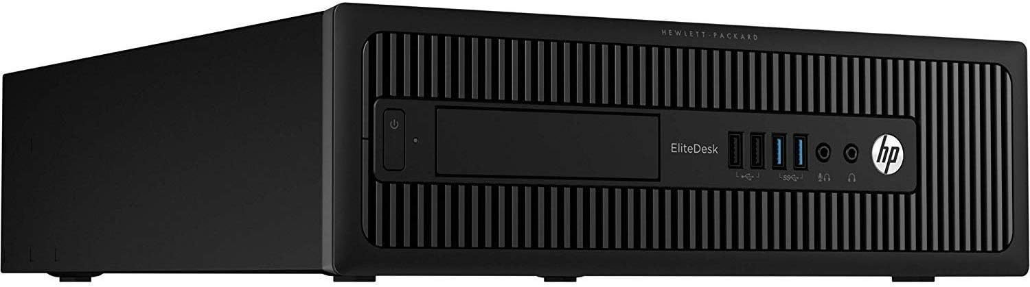 HP EliteDesk 800 G1 SFF High Performance Business Desktop Computer, Intel Quad Core i5-4590 up to 3.7GHz, 8GB RAM, 2TB HDD, 256GB SSD (Boot), DVD