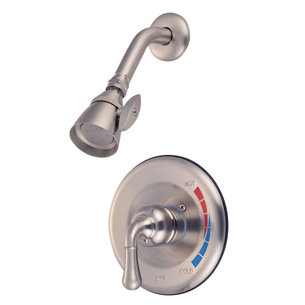 Kingston Brass Magellan Shower Faucet; Satin Nickel KB638SO