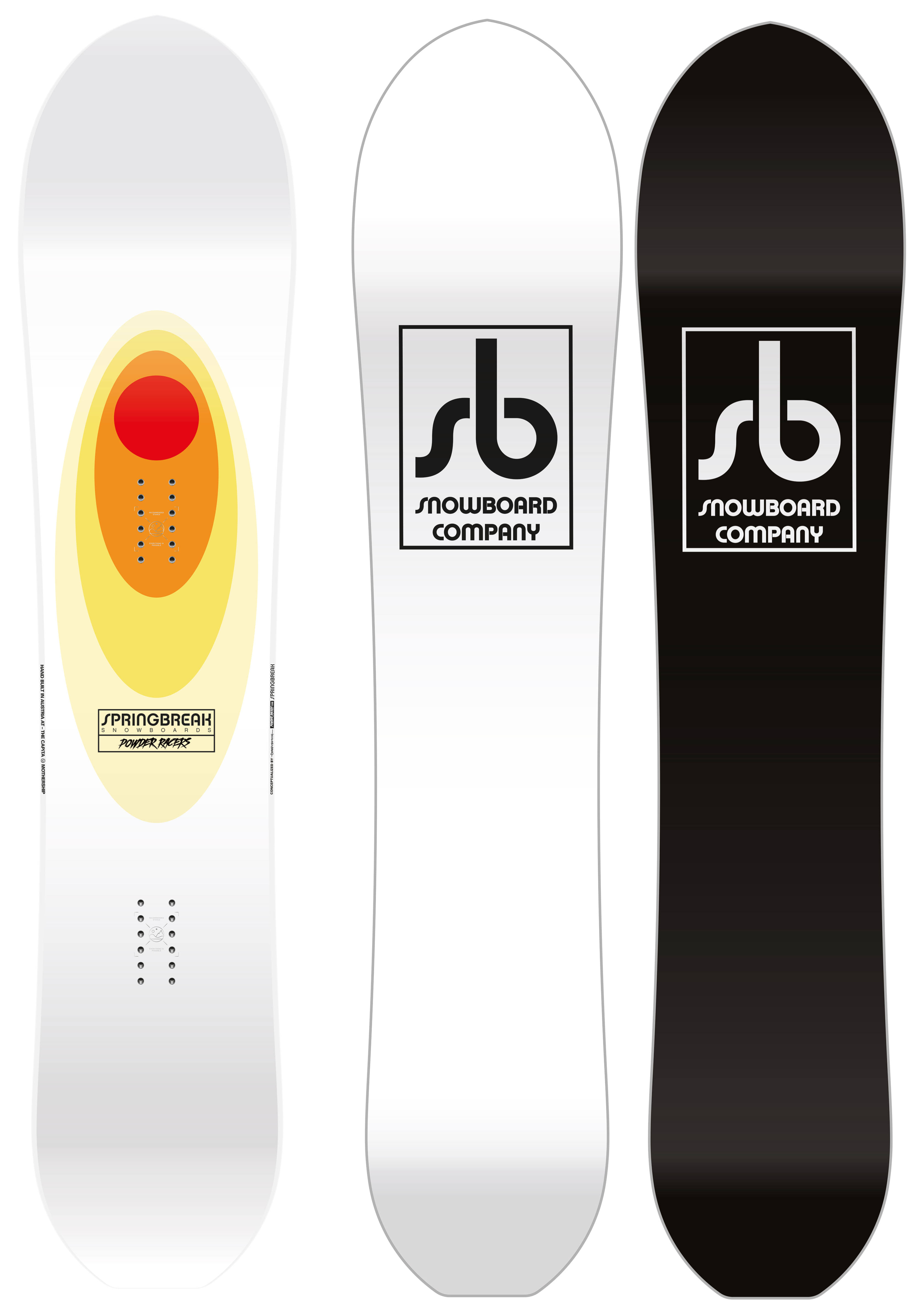 Capita Spring Break Powder Racers Snowboard - 2020