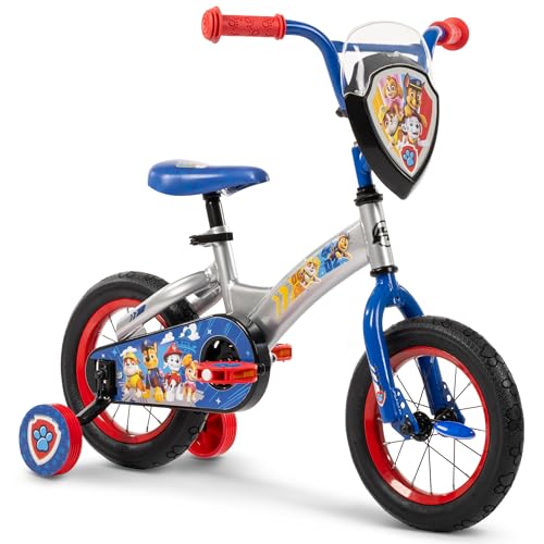 Huffy Paw Patrol Kids Outdoor Toys, Paw Patrol Kids Bike 12/16 Inch Ages 3-6, Paw Patrol Tricycle with LED Lights Ages 2-5
