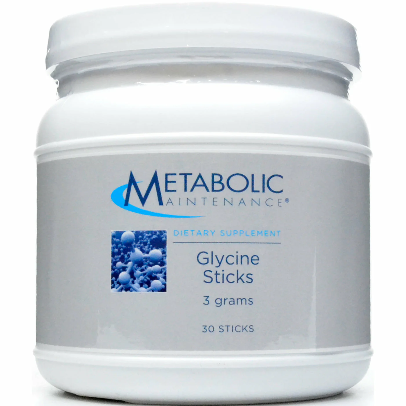 Glycine Sticks [3 grams] 30 sticks by Metabolic Maintenance - Kansas Nuitrition - HNZSDS