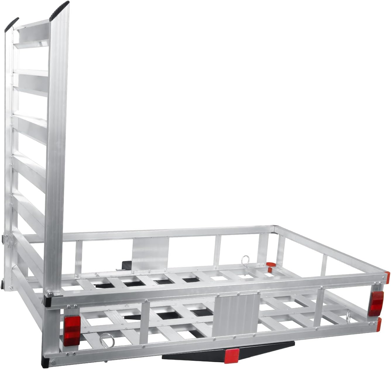 50" x 29.5" Hitch Cargo Carrier, 500lb Capacity Trailer Hitch Mount Cargo Basket, Luggage,Scooter