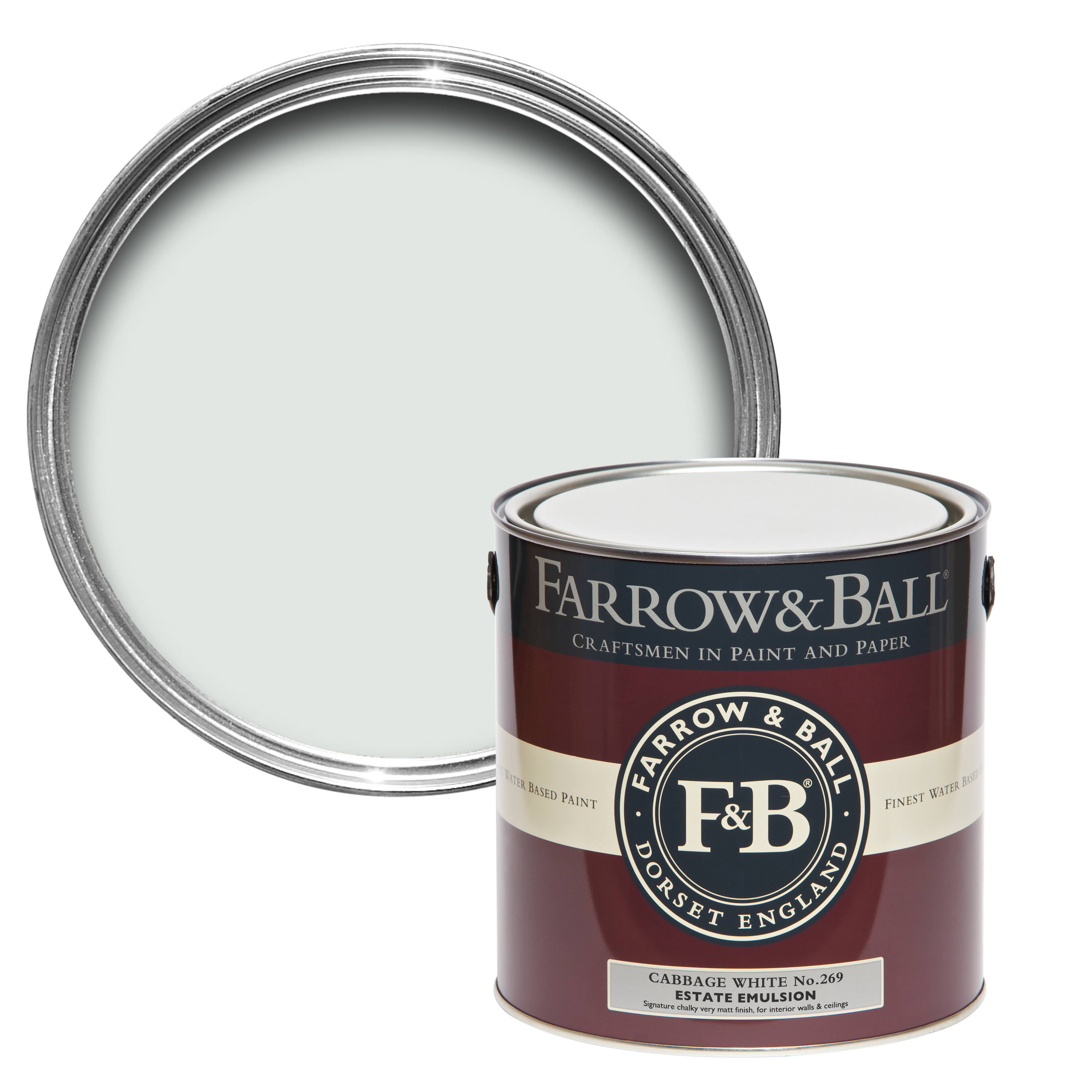 Farrow u0026 Ball Cabbage White Paint US Gallon Modern Emulsion No.269