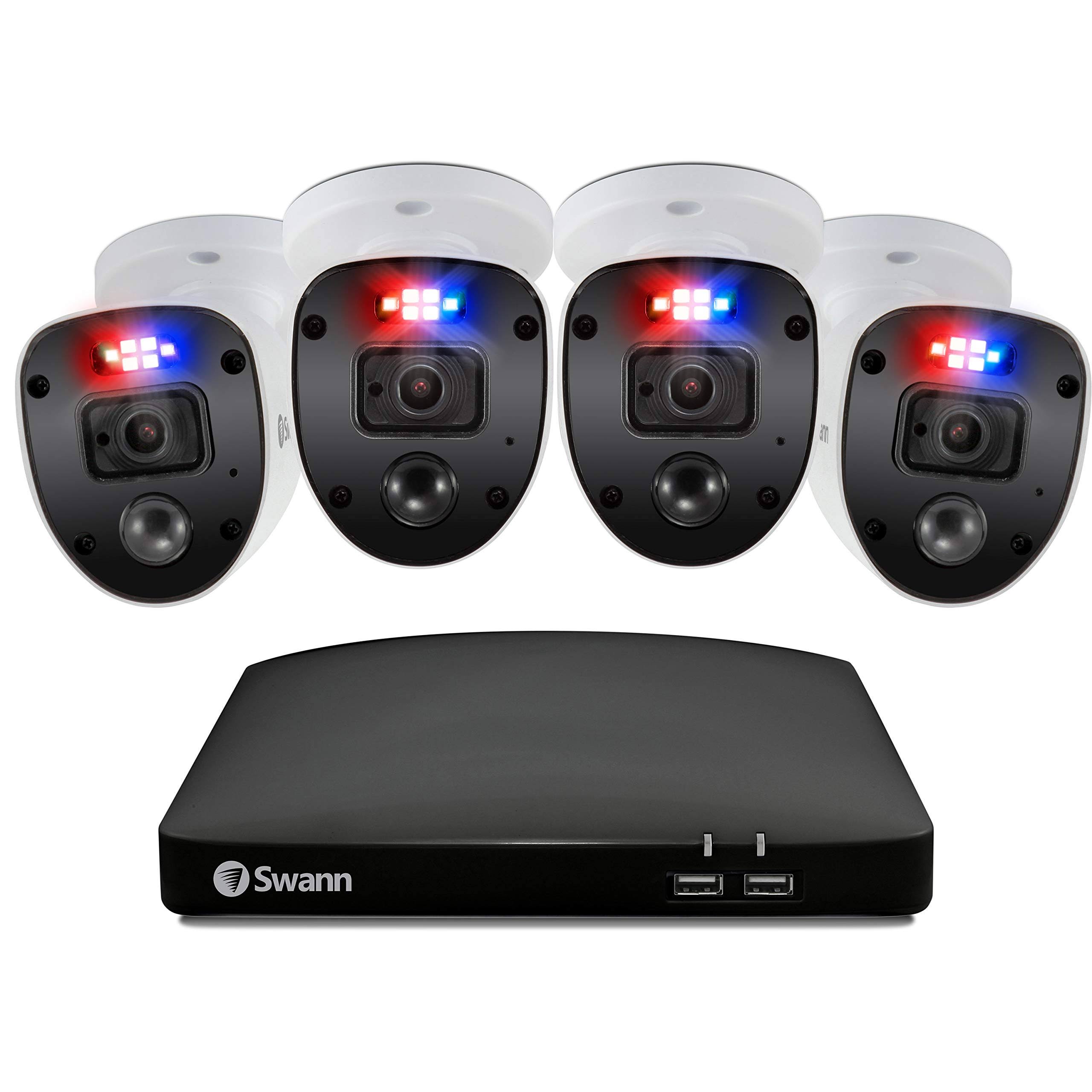 Enforcer 4 Camera 8 Channel 1080p Full HD DVR Security System