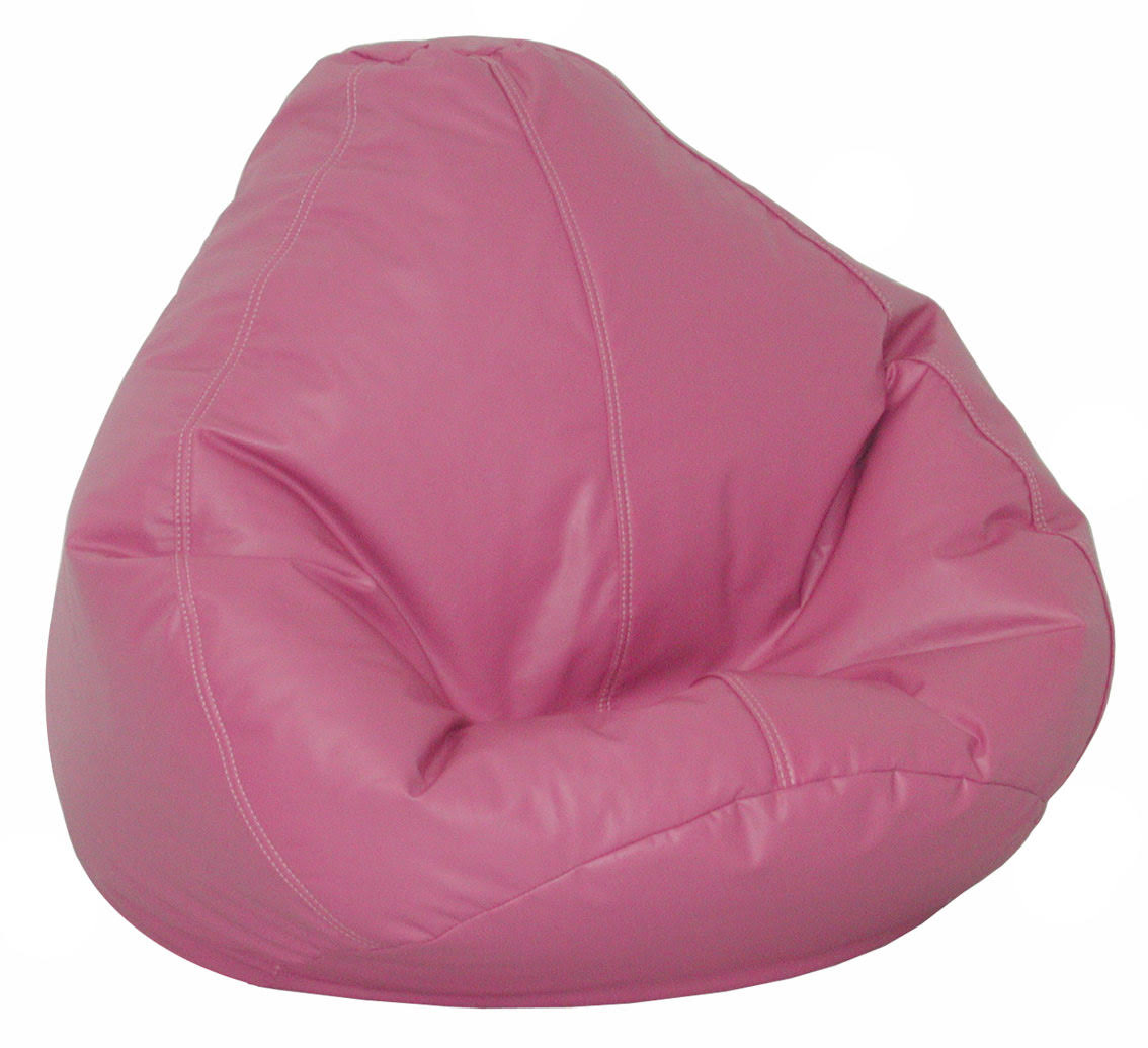 Raspberry Lifestyle Vinyl Bean Bag Chair - Elite 30-1021-330