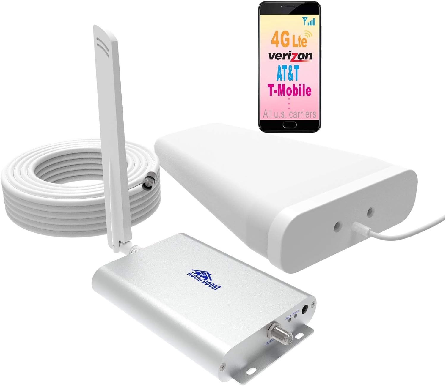 Cell Phone Signal Booster for Home and Office Up to 2