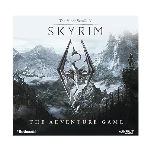 Modiphius The Elder Scrolls V: Skyrim The Adventure Game - Dungeon Crawling Strategy with Tabletop Miniatures for Kids & Adults, Ages 14+