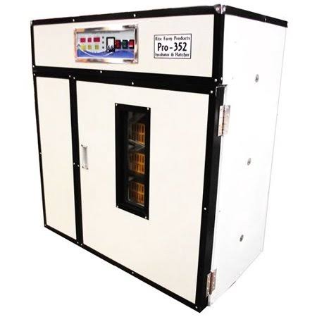 Rite Farm Products Pro-352 Cabinet Incubator u0026 Hatcher 352 chicken Egg Capacity, Size: Large