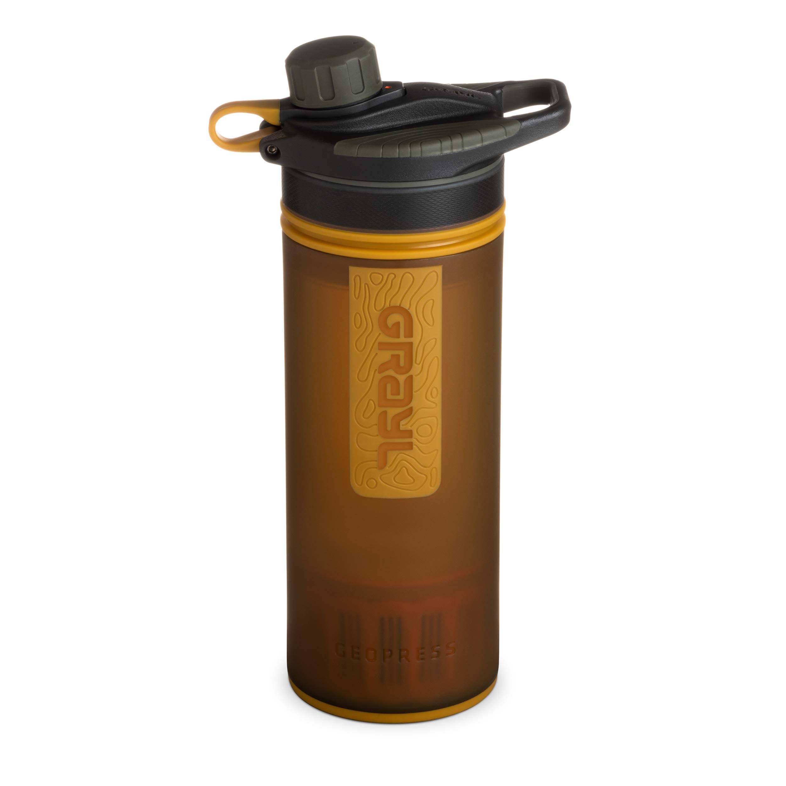 Grayl Geopress Water Purifier - Coyote Amber