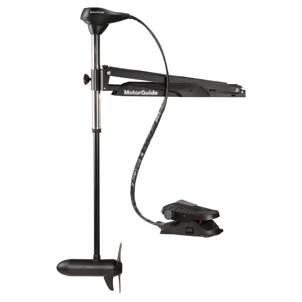 MotorGuide 940200110 X3 Freshwater Bow Mount Trolling Motor with Foot Control - 24V (70 lbs.), 45" Shaft