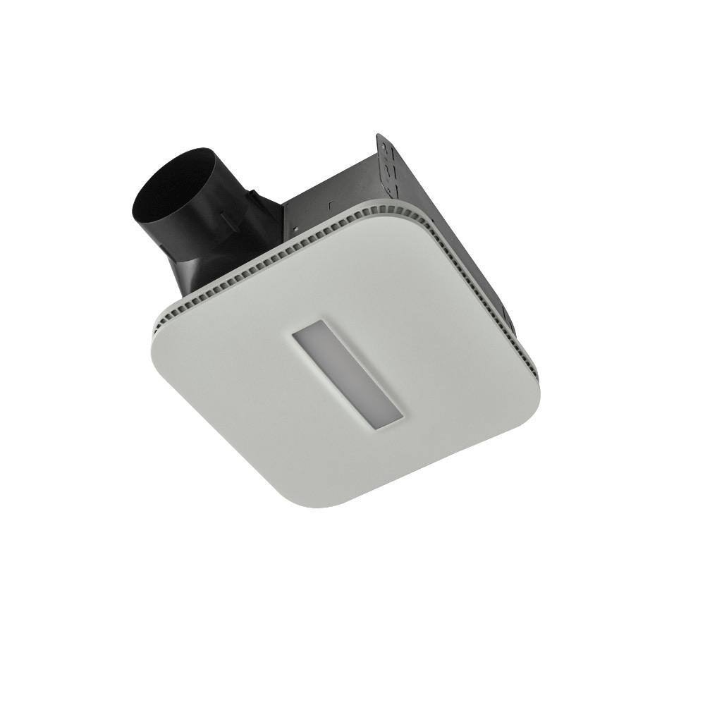 Nutone AERN80LK 80 CFM Bathroom Exhaust Fan with LED Clean Cover