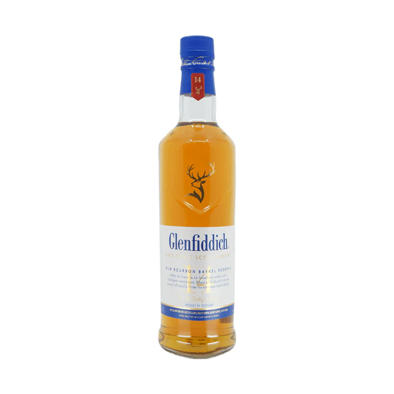 Glenfiddich 14 Year Bourbon Barrel Reserve Single Malt Scotch Whisky - Nestor Liquor