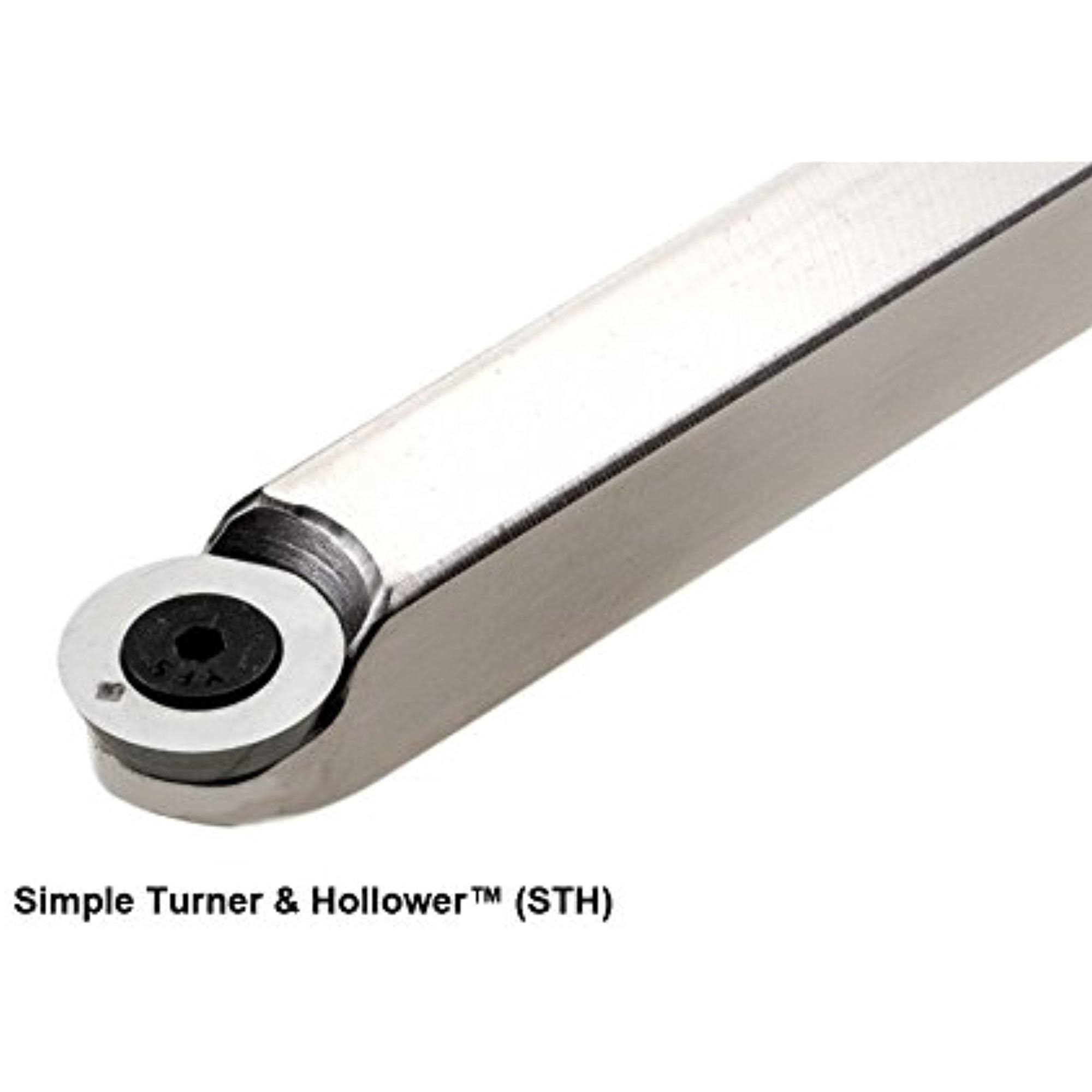 Full Size Simple Turner u0026 Hollower Replaceable Carbide Insert Cutter Lathe Woodturning Tool Hollowing Finisher with Soft Foa