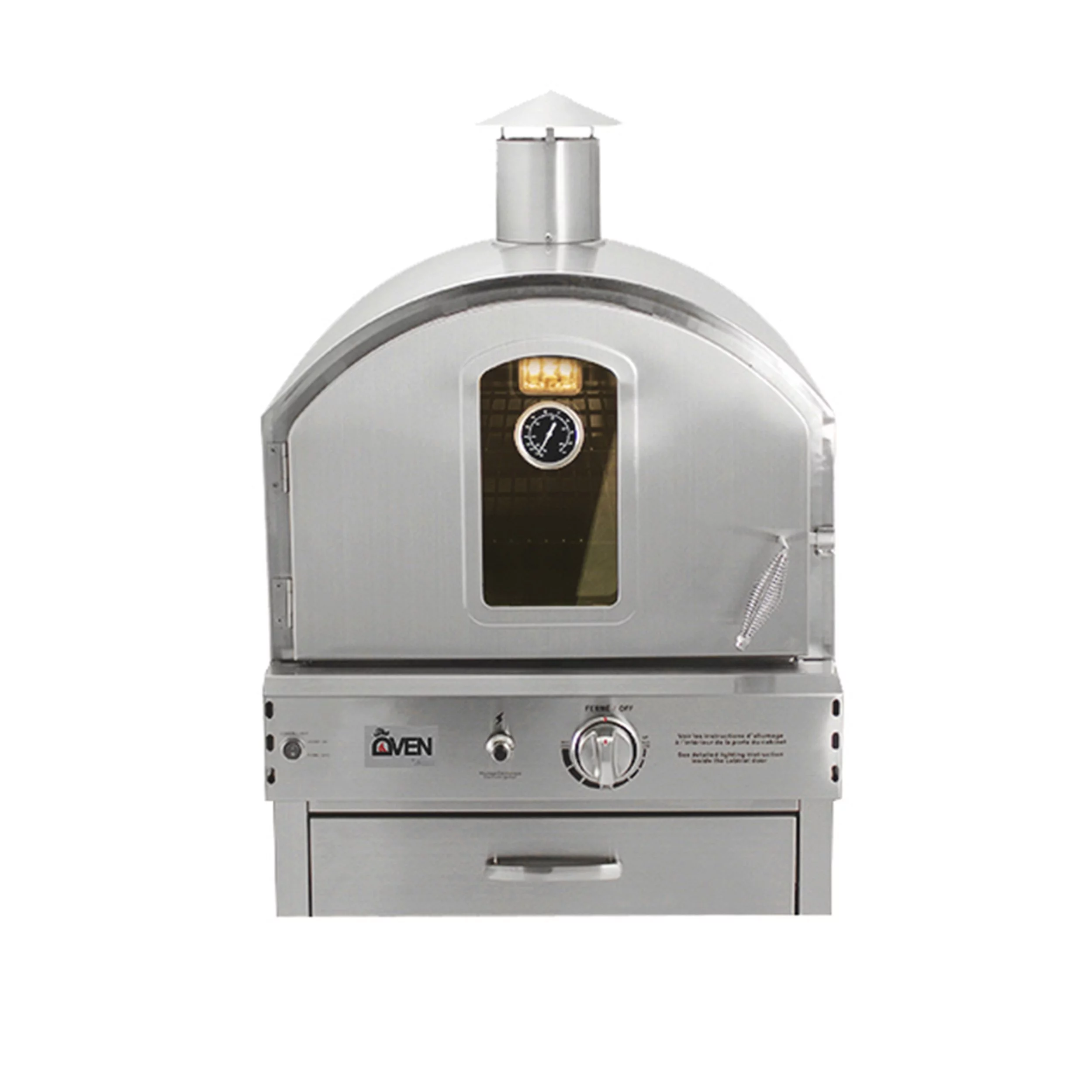 Summerset Grills | Outdoor Pizza Oven Built-In/Countertop Natural Gas | SS-OVBI-NG