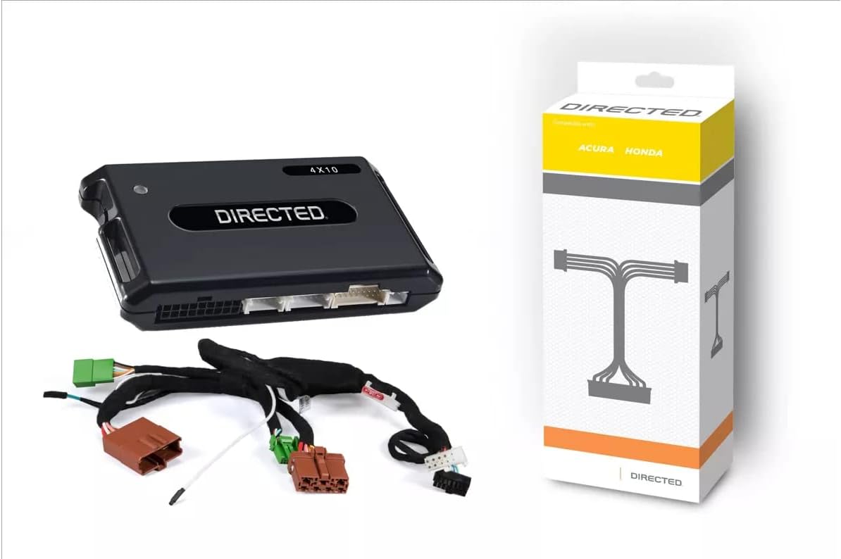 Directed Electronics Plug & Play Remote Starter with T-Harness Compatible with Select 2006-2014 Honda Vehicles Pack of 2