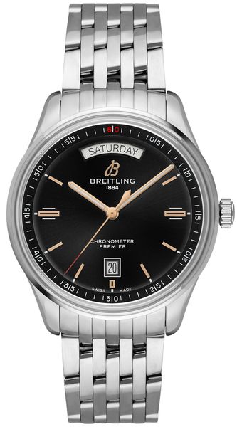 Premier Automatic Day & Date Steel 40mm