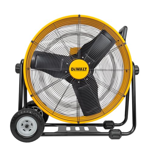 DEWALT Drum Fan High-Velocity Industrial, Drum, Floor - Radiant Selections