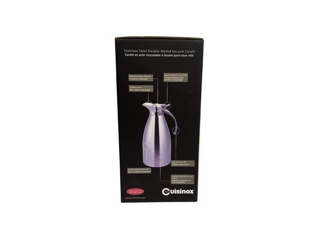 Cuisinox Vacuum Insulated Carafe, Silver