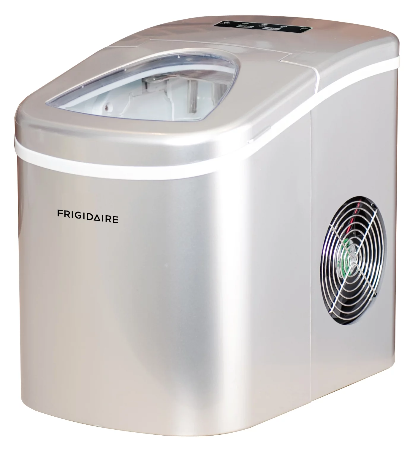 Frigidaire 26lbs. Portable Countertop Ice Maker (Ice Bullets)- Silver