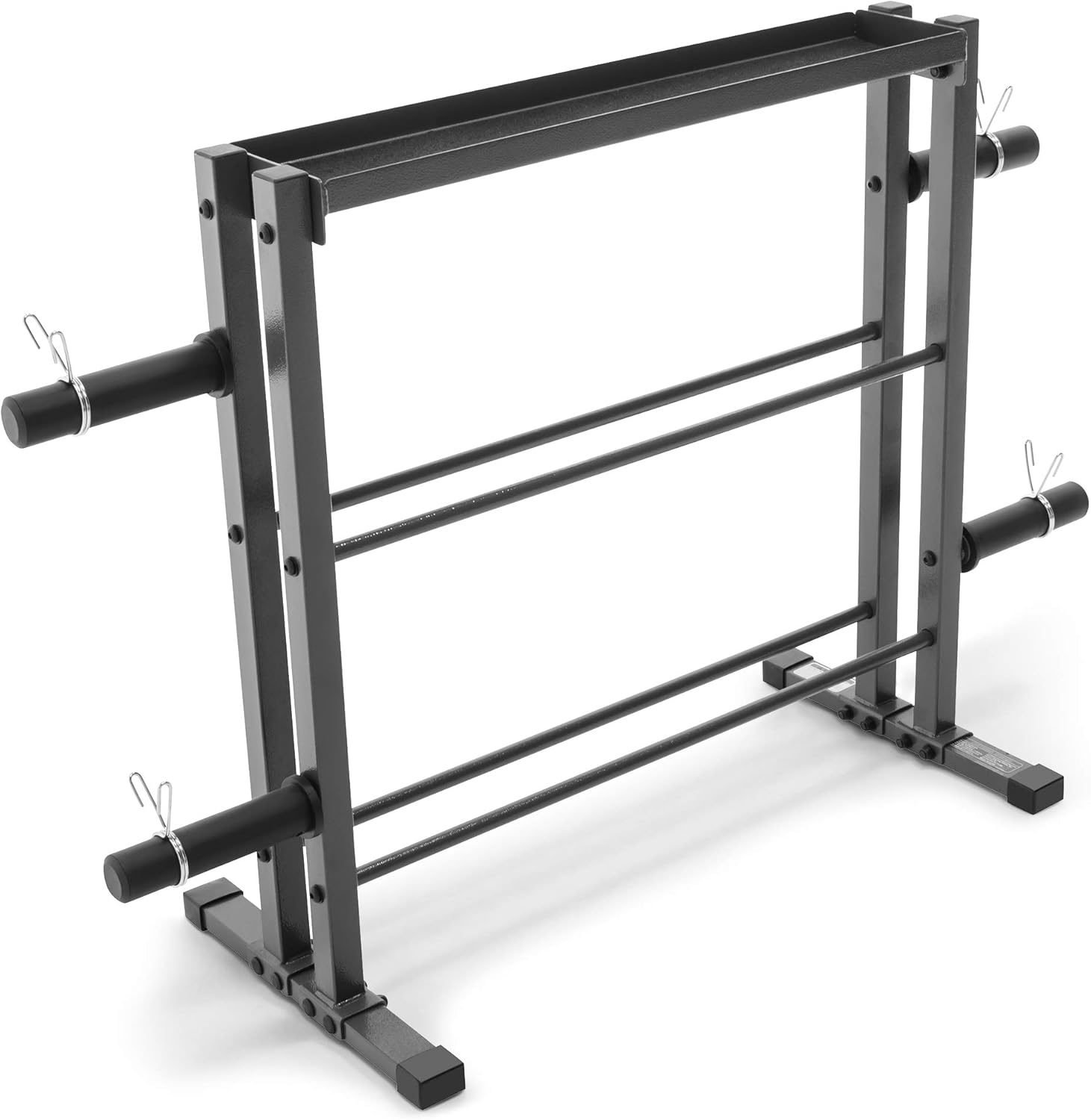 Marcy Combo Weights Storage Rack for Dumbbells, Kettlebells, and Weight Plates DBR-0117