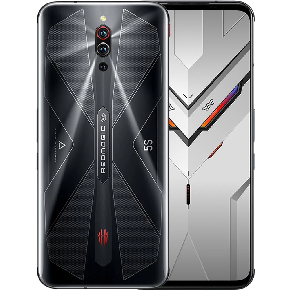 Nubia Red Magic 5S 128GB 8GB Ram Dual SIM Gaming Smartphone Global (Unlocked) Eclipse Black - Avayadevconnect