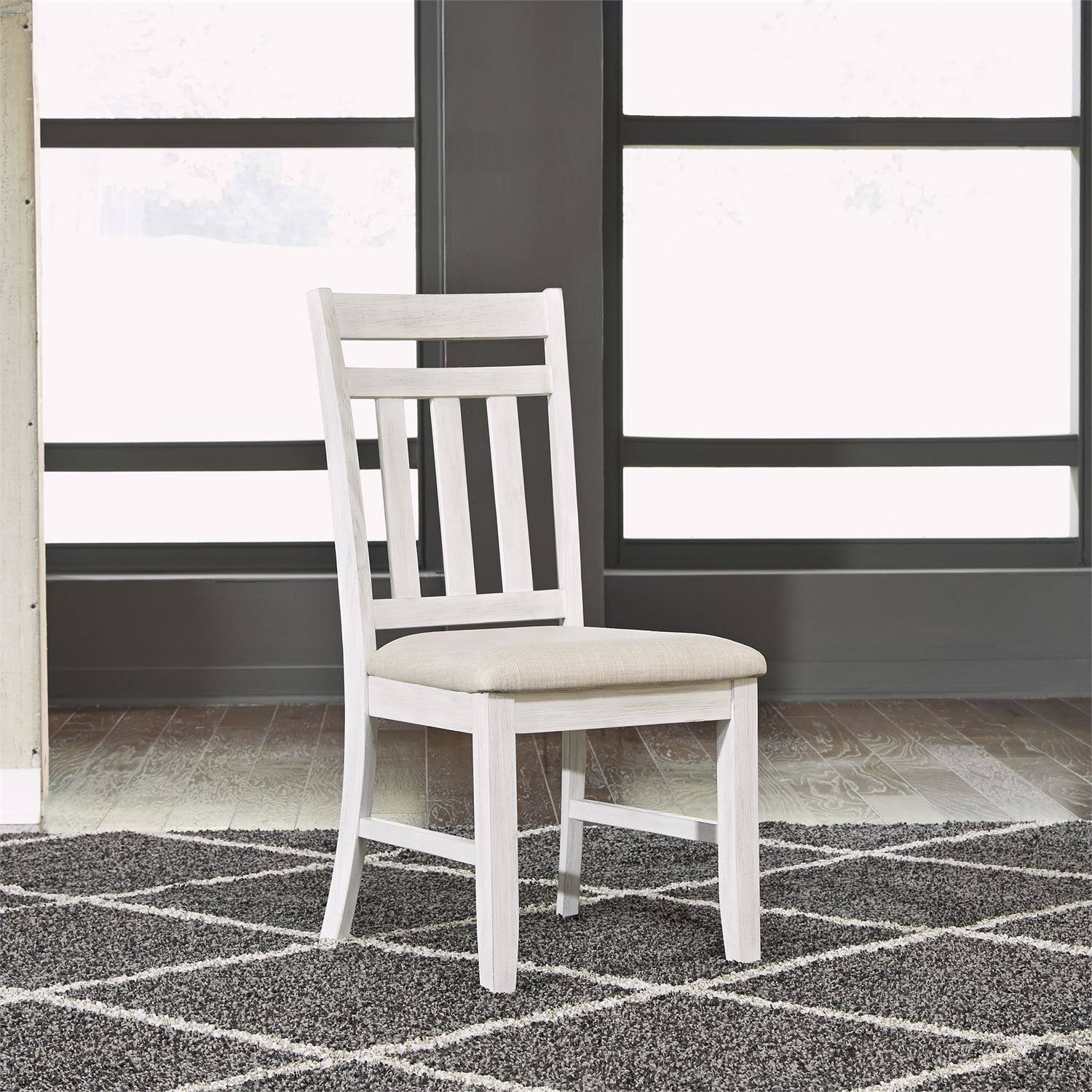 Liberty Furniture | Summerville White Slat Back Side Chair - Avayadevconnect