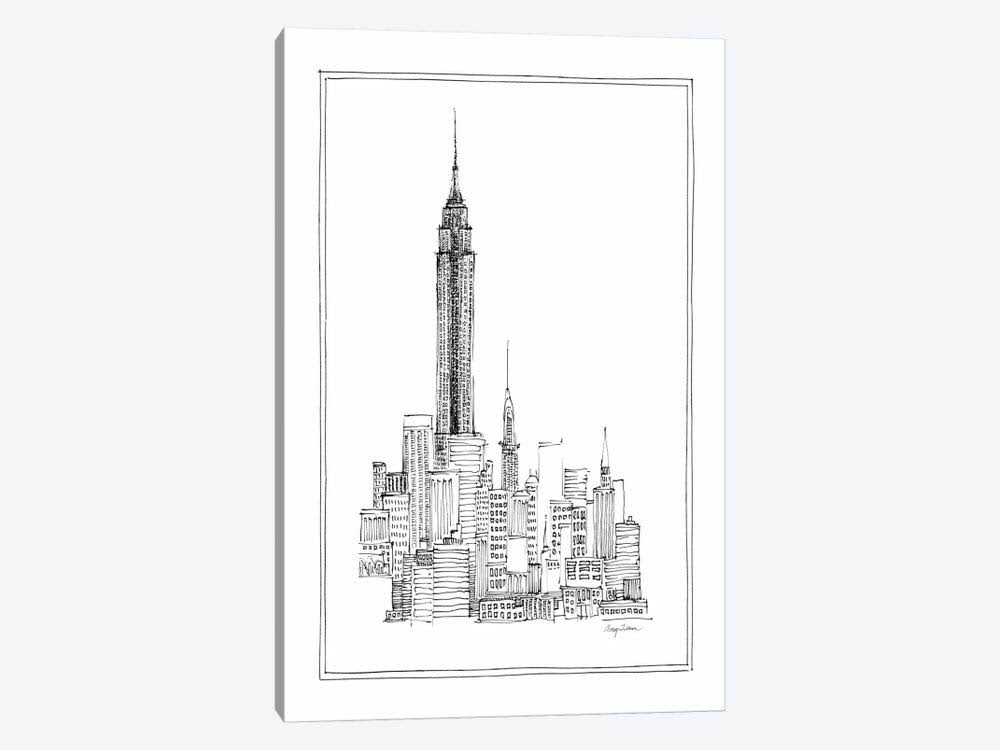 Avery Tillmon Paintings on Canvas Art - Empire State Print