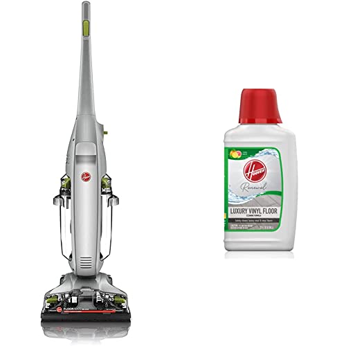 Hoover FloorMate Deluxe Hard Floor Cleaner Machine, Lightweight Cleaning Machine, Floor Scrubber with Spin Scrub Brushes, Wash and Dry Mode