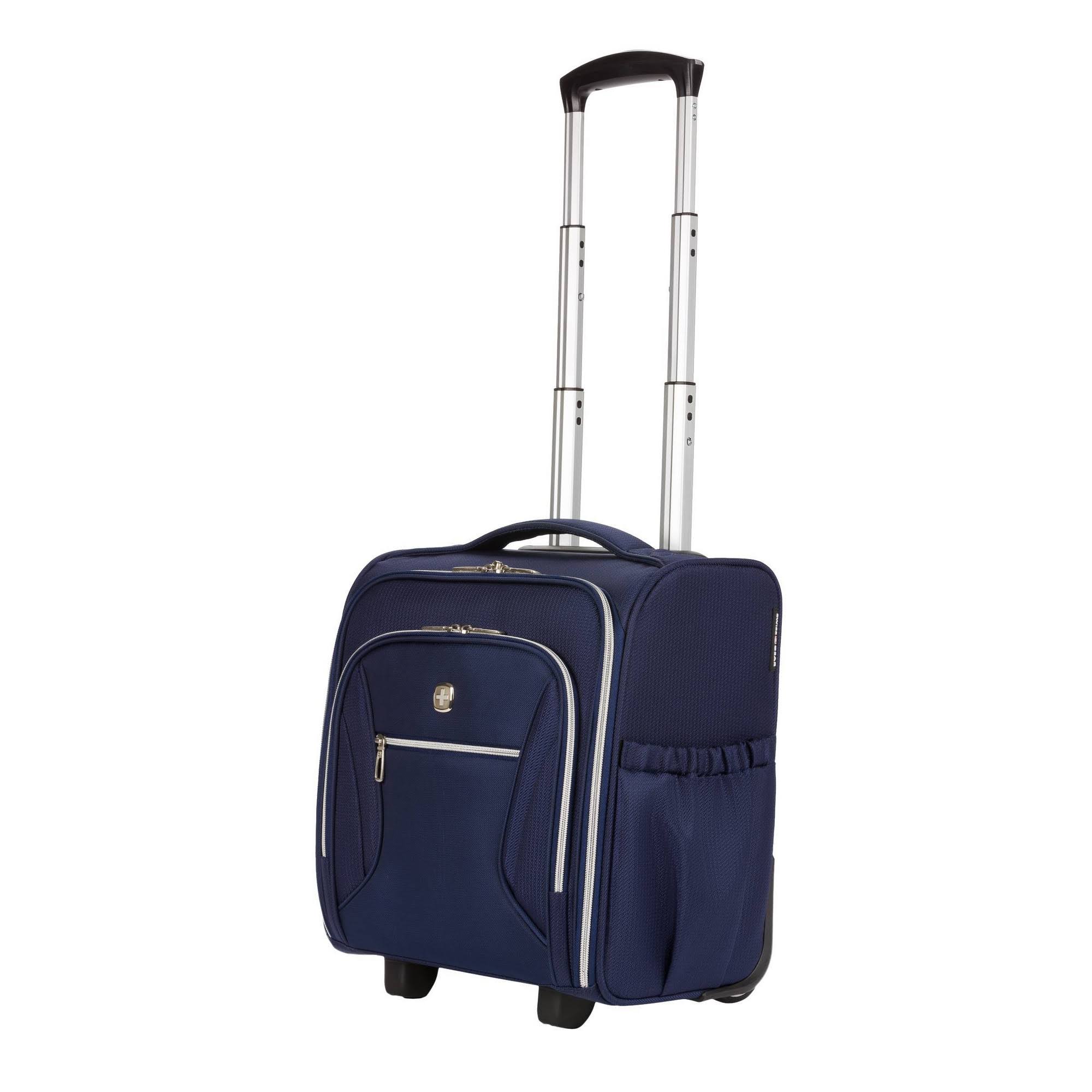Swissgear 16x22 Checklite Underseat Carry on Suitcase - Navy, Blue