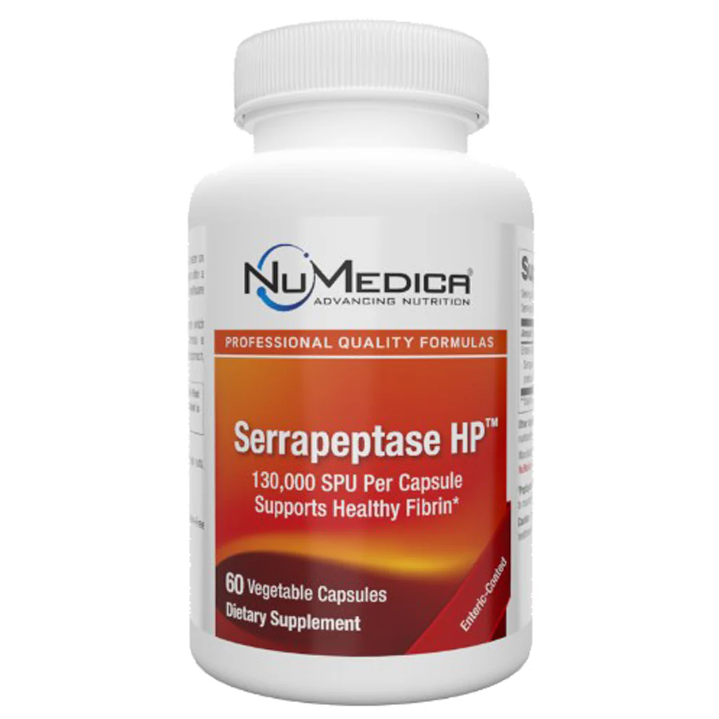 NuMedica Serrapeptase HP 60vc - Kansas Nuitrition - HNZSDS
