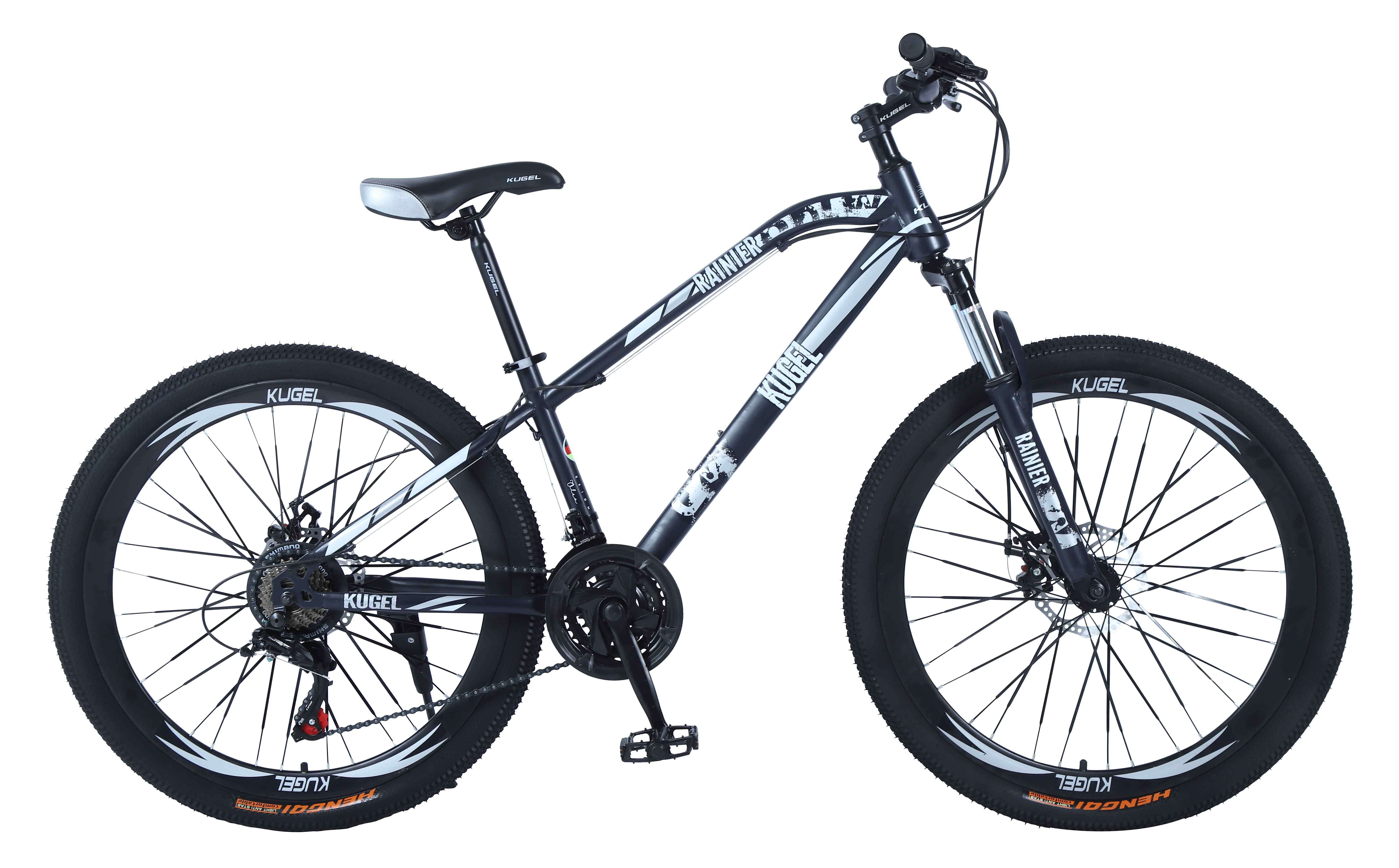 Mountain Bike  26 Inch Steel Kugel Rainier Exciting Off-Road Adventure
