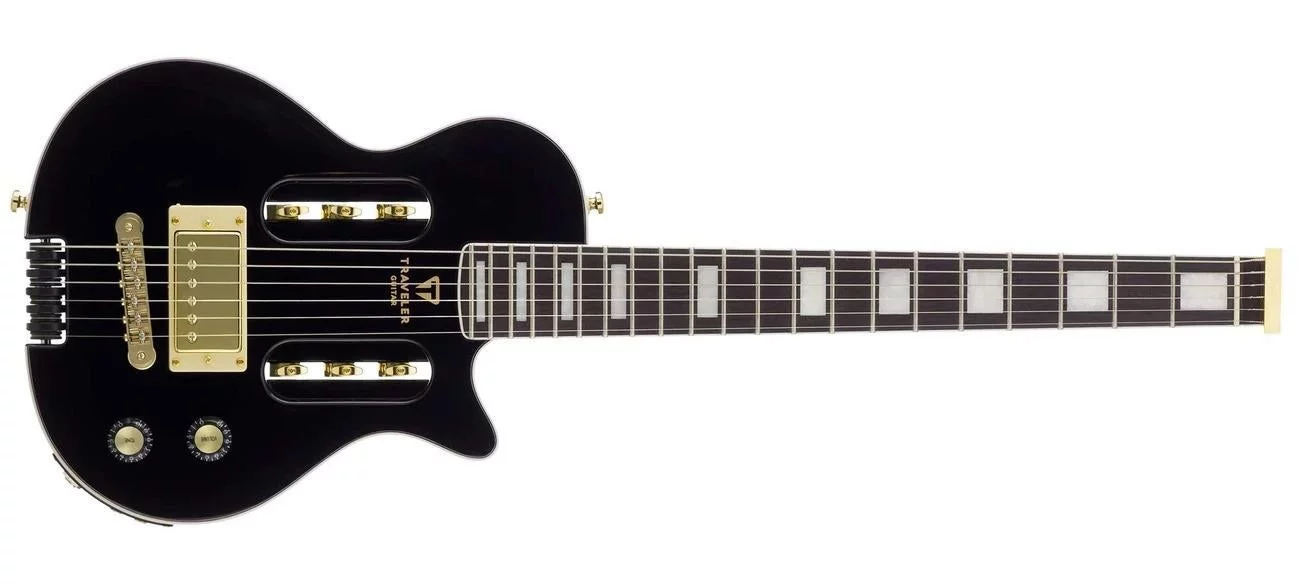 Traveler Guitar EG-1 Custom Electric Guitar (Gloss Black) - Curated Treasures Market