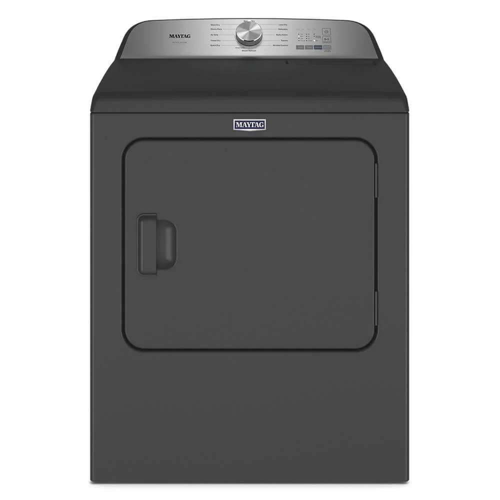 Maytag MED6500MBK 7.0 Cu. Ft. Volcano Black Pet-Pro Front-Load Electric Dryer
