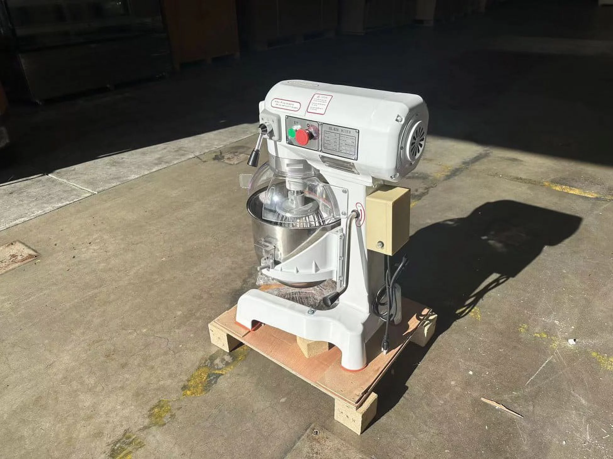 20 Quart Mixer Machine 3 Speed Commercial Bakery Kitchen Equipment NSF