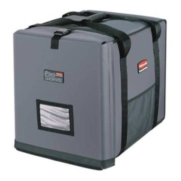 Rubbermaid FG9F1300CGRAY Insulated Carrier, 18 1/4x 22x 16, Gray