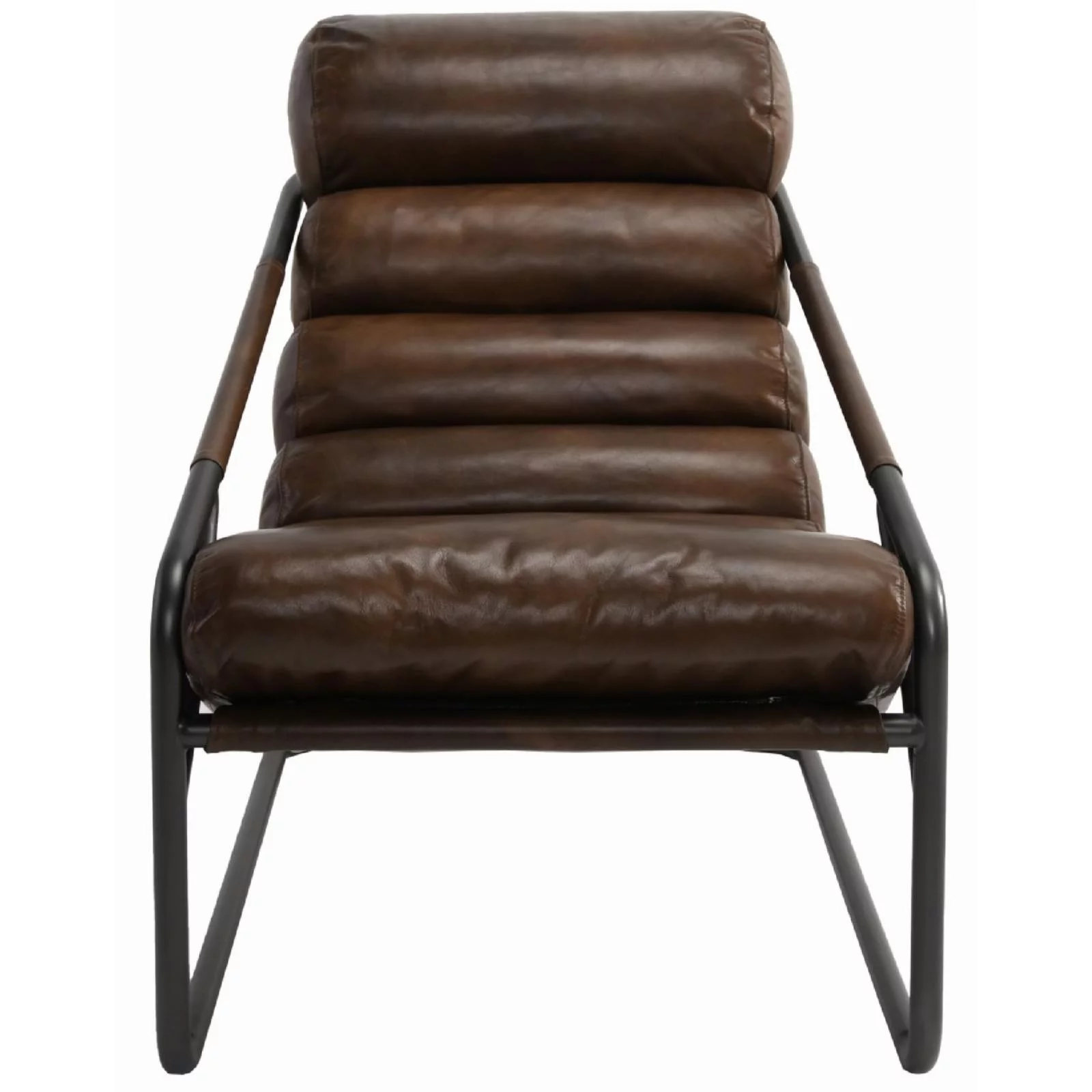 Kosas Home Jackson Leather Accent Chair