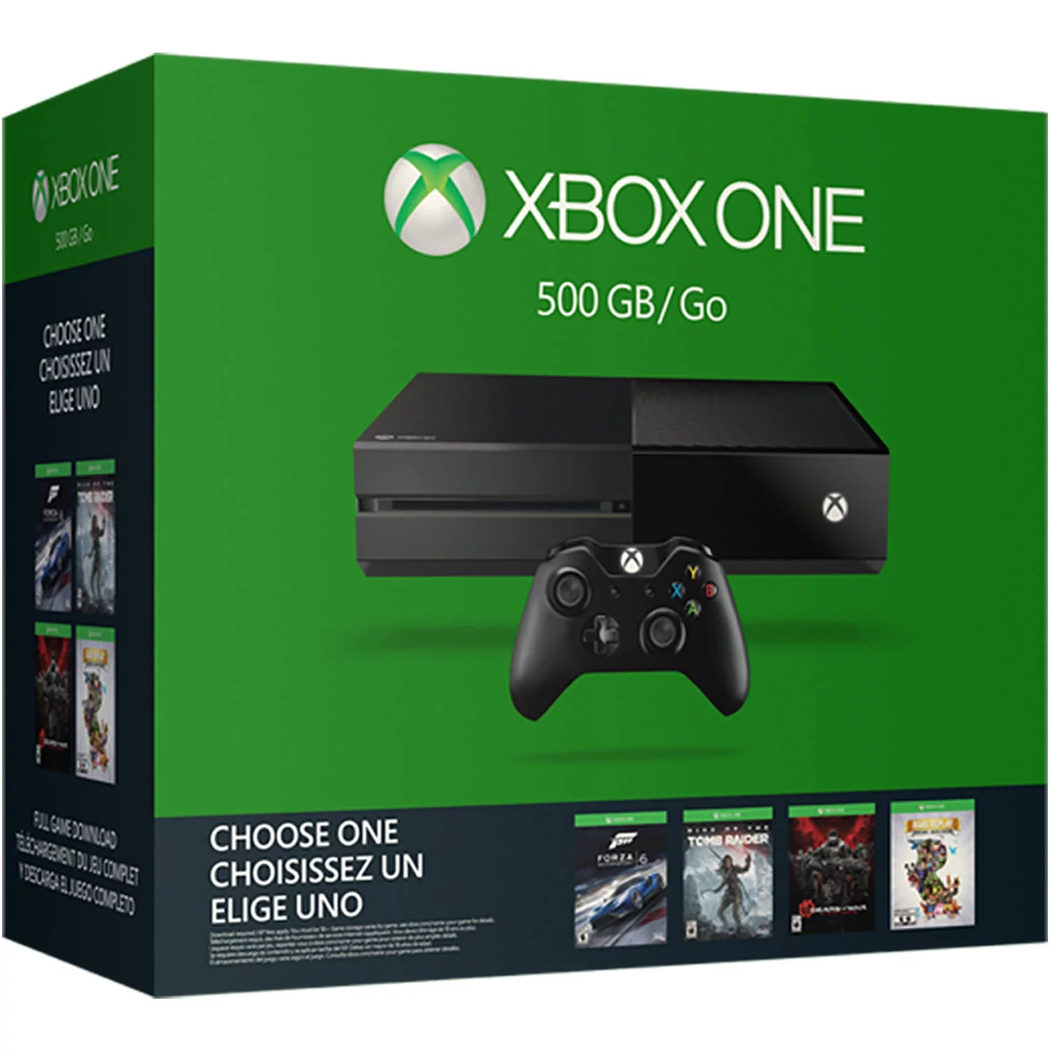Xbox One Console - Name Your Game Bundle - 500GB [Xbox One System] - Radiant Selections