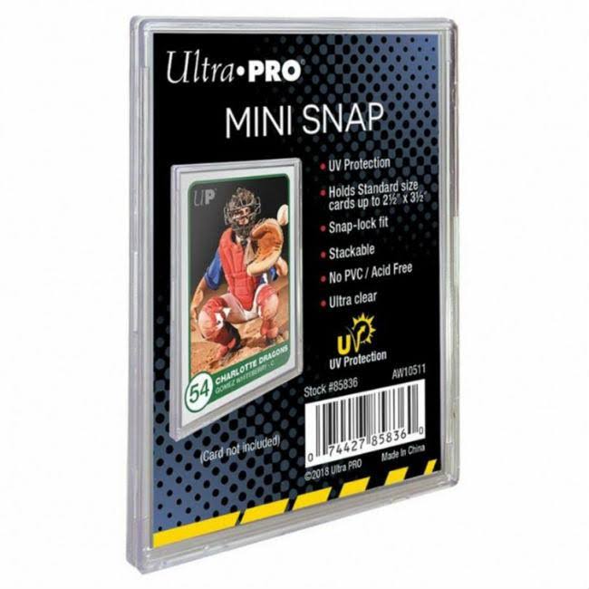 Ultra Pro ULP85836UV UV Mini Snap Card Holder