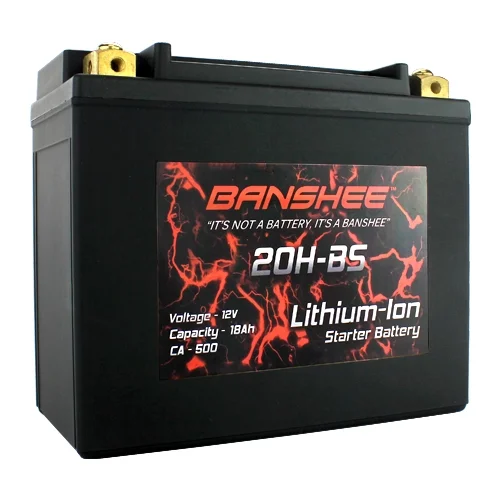 Banshee YTX20-BS Lithium Ion Sealed Battery High CCA ATV UTV Snowmobile Motorcycle