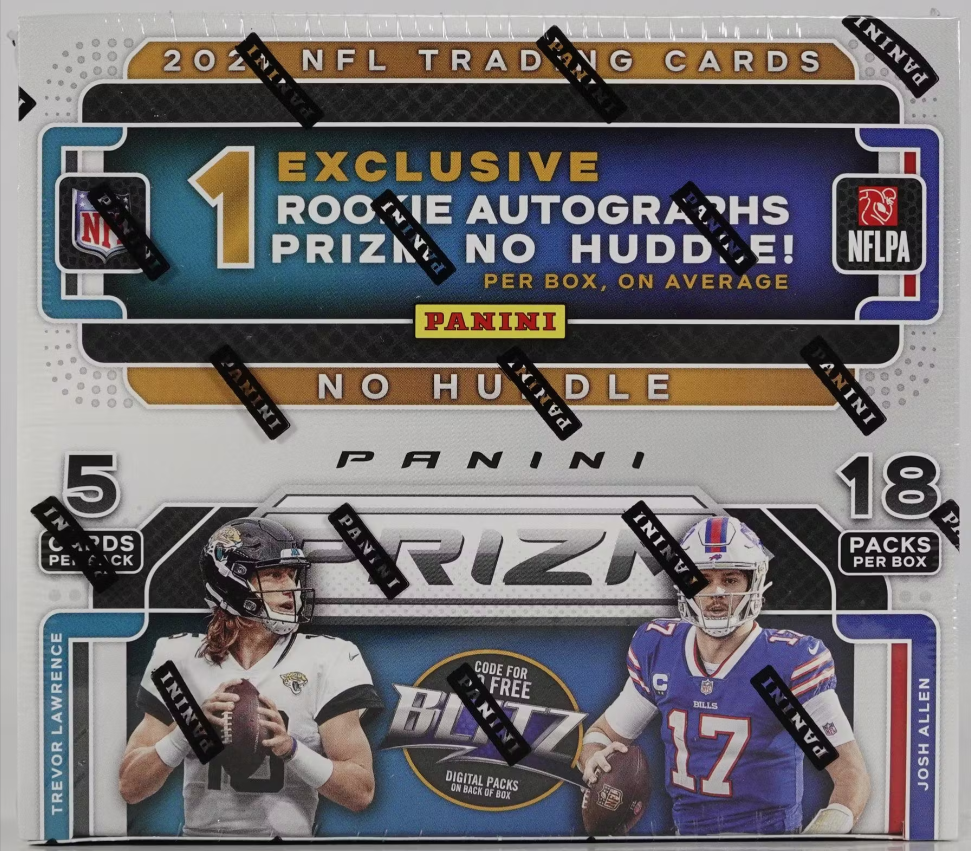 2021 Panini Prizm NFL Football No Huddle Box