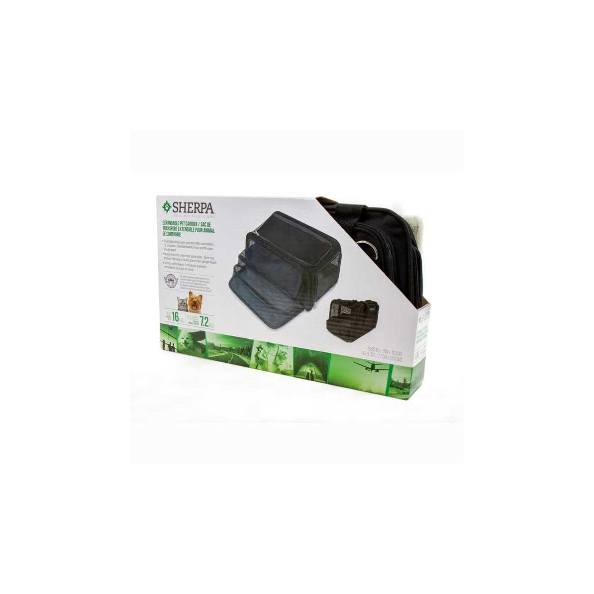 Sherpa Airline Approved Expandable Cat &amp; Dog Travel Carrier - Pet Supplies online store