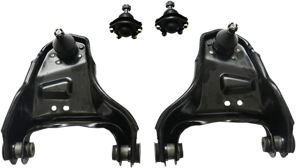 Titaniarm New 4PCS Suspension Parts Kits- Front upper Control Arm w/ Ball Joint + Front upper Ball Joint-Fits 4x4 Models Only Pack of 2